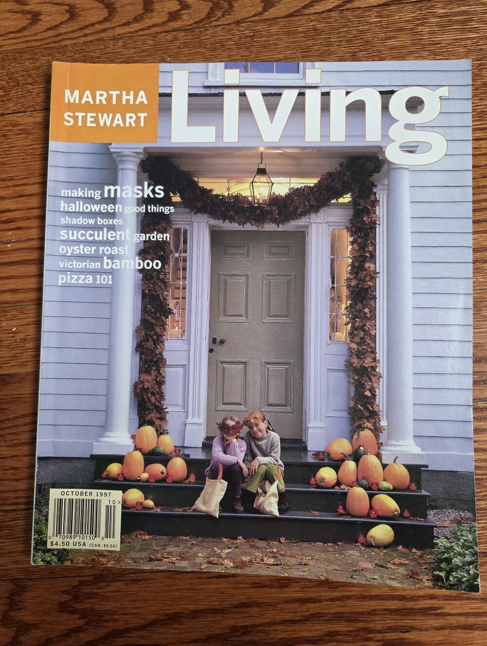 Martha Stewart Living Magazine, October 1997.